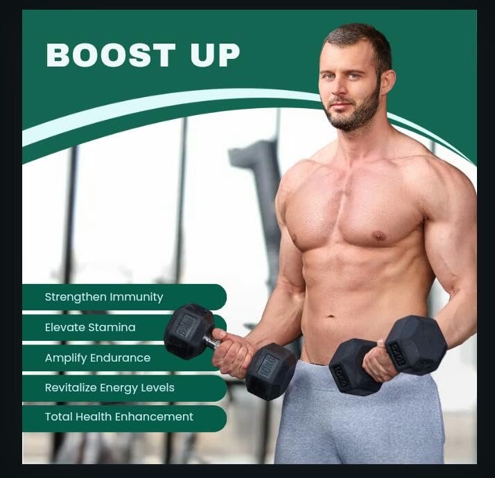 Qlinicus Endurance & Energy Supplement -30 Count Recharge with Extra Strength and Fast Acting Performance | Sports Nutrition for Higher Levels of Vitality,Power,Stamina & Drive-500Mg