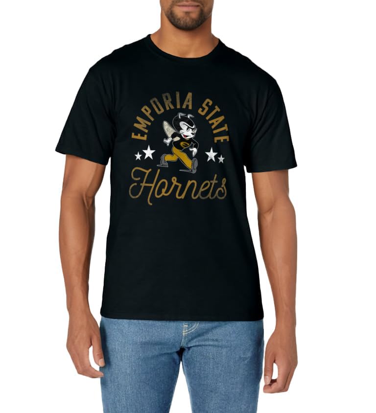 Emporia State University ESU Hornets Logo T-Shirt