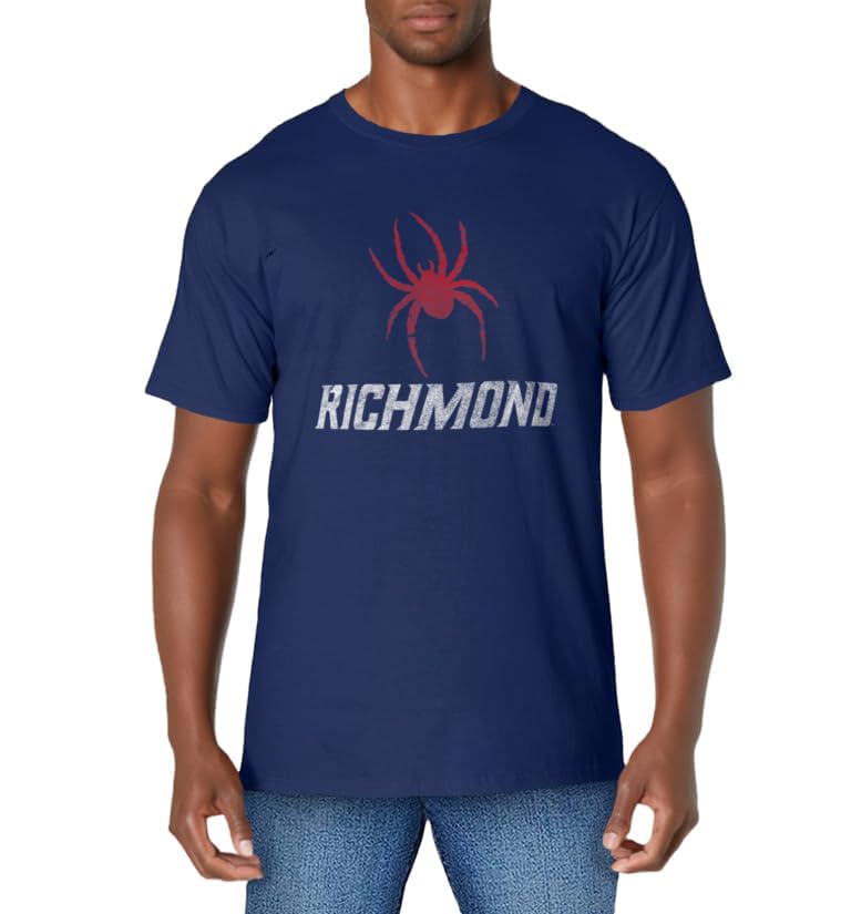 University of Richmond Spiders Distressed Primary Logo T-Shirt