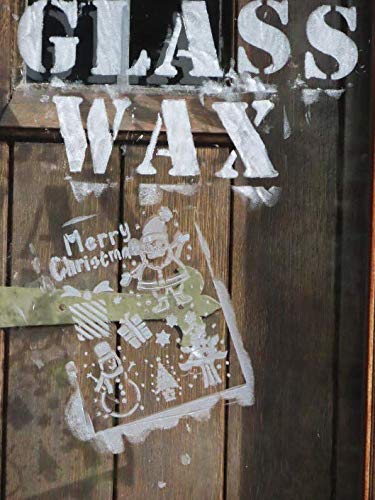 E.J. Wheaton Glass Wax, Polishes and Protects Windows, Mirrors and Metal Surfaces, Dries Chalk White, Easy to Apply and to Remove, Made in USA