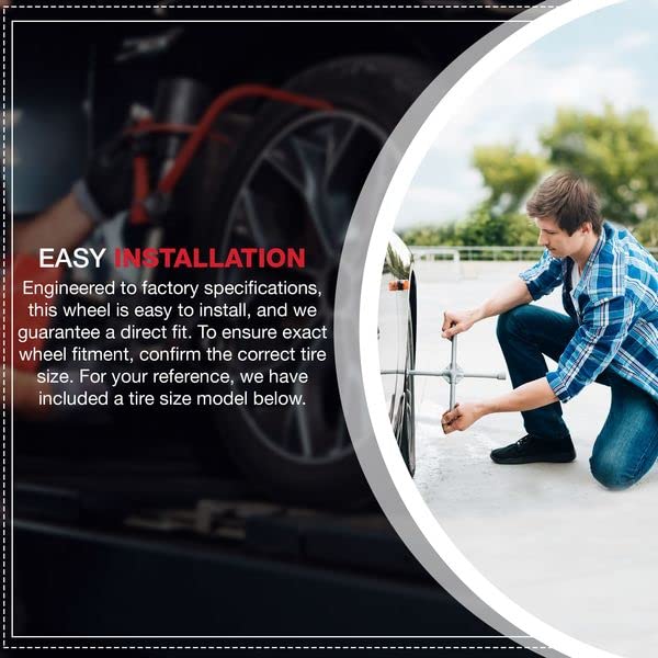 For 2011-2023 Chevrolet Silverado 3500 17 Inch Painted Gray Rim - OE Direct Replacement - Road Ready Car Wheel