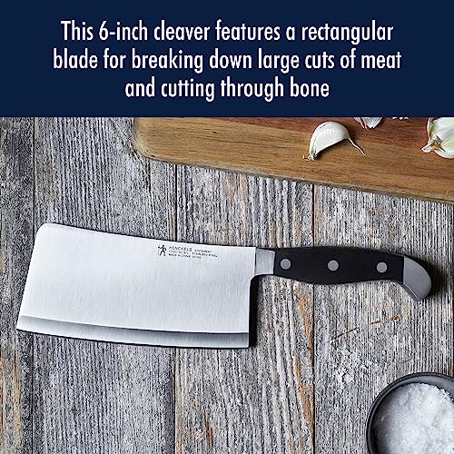 HENCKELS ZWILLING Statement 6-inch Meat Cleaver, Black