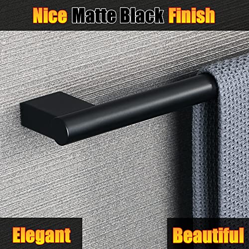 Alise Bath Towel Bars,Black Towel Holder Towel Racks for Bathroom and Lavatory,SUS304 Stainless Steel Hand Towel Hanger Towel Rail Wall Mount,GNM2050-B,20 Inch