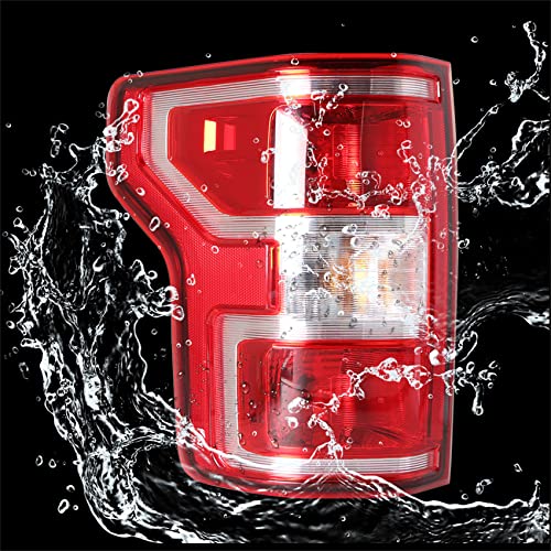 labwork Left Driver Side Tail Light Replacement for F150 2018 2019 2020 Assembly Brake Tail Light Rear Lamp JL3Z13405H