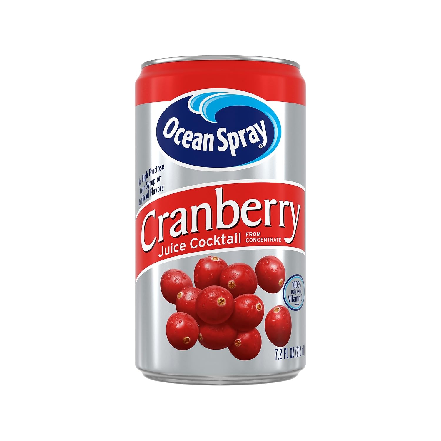 Ocean Spray Cranberry Juice Cocktail, 7.2 oz Cans (Pack of 24)