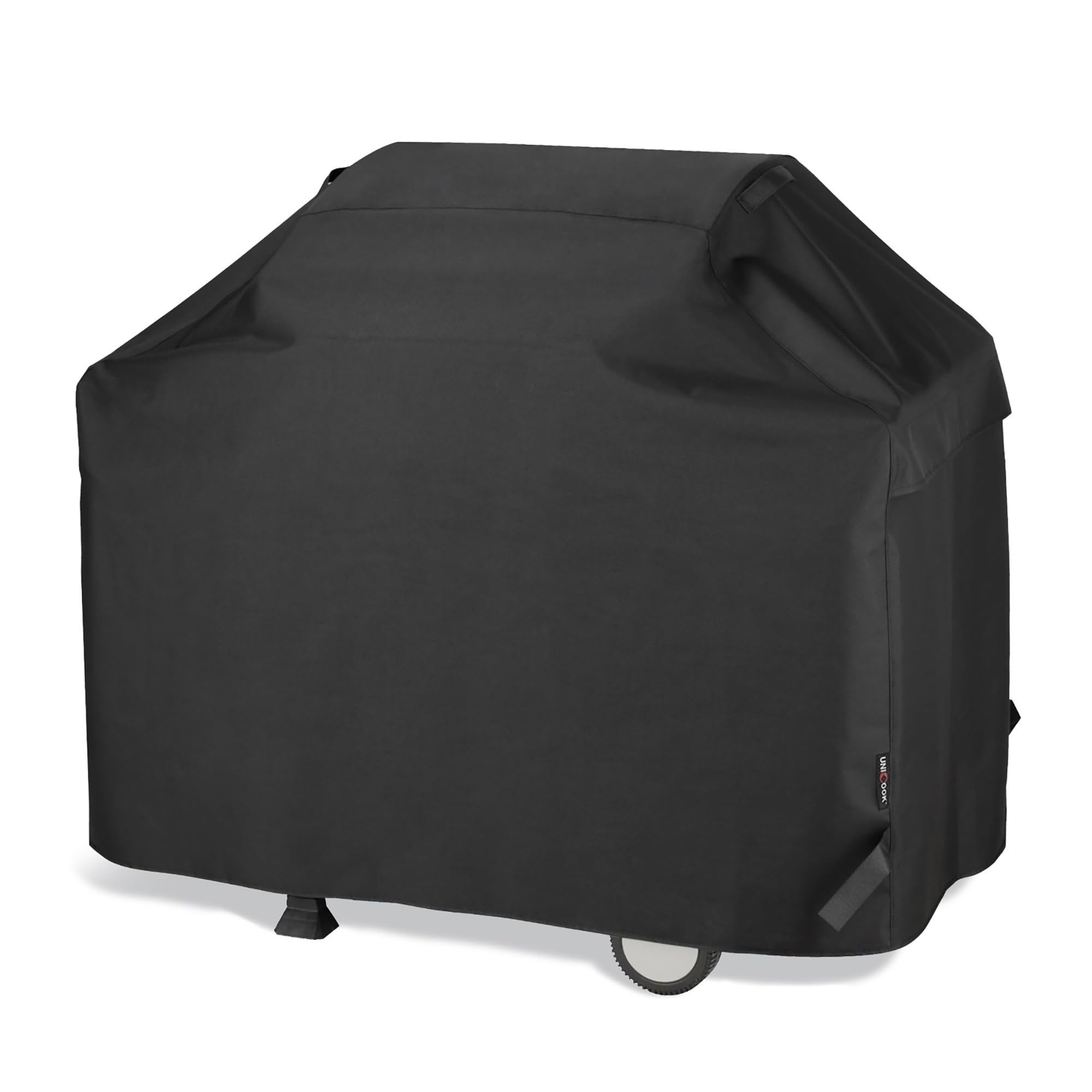 Unicook Grill Cover 55 Inch for Outdoor Grill, Heavy Duty, Waterproof, Fade Resistant, BBQ Cover with Handles/Straps/Air Vents, Compatible with Weber Charbroil Nexgrill Gas BBQs etc