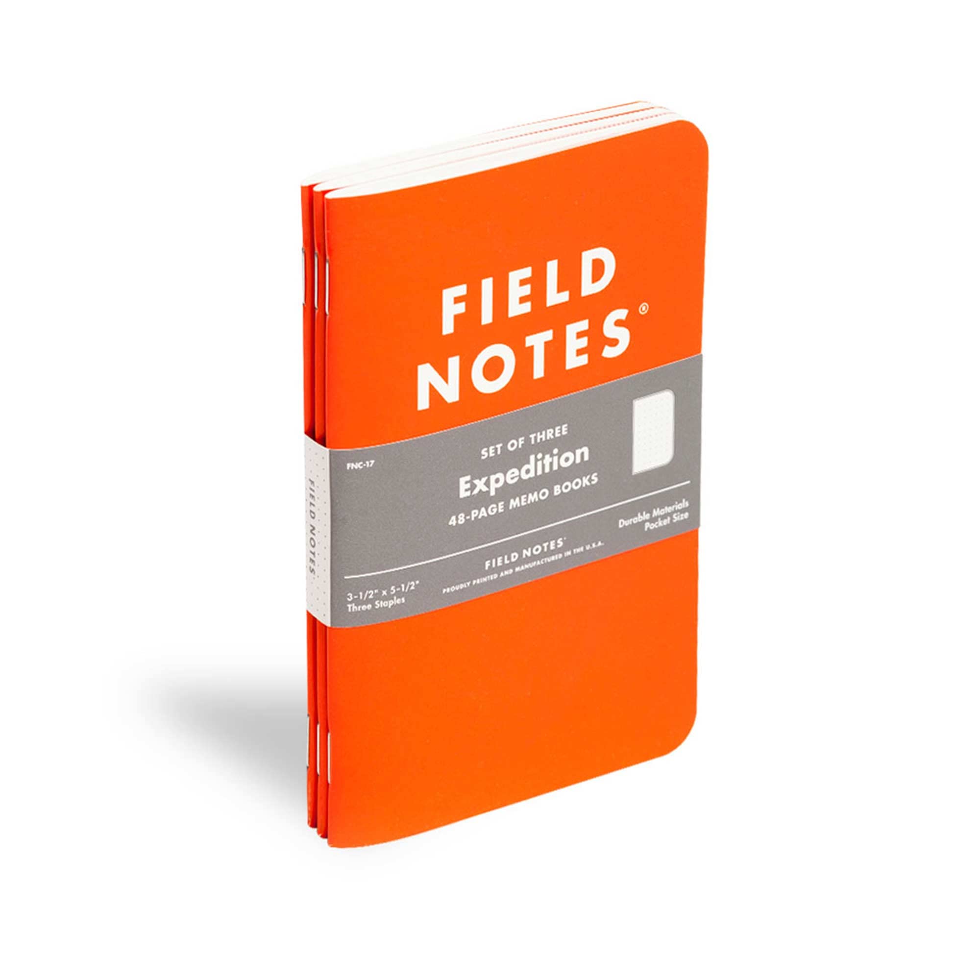 Field Notes | Expedition Edition 3-Pack | Waterproof Notebook