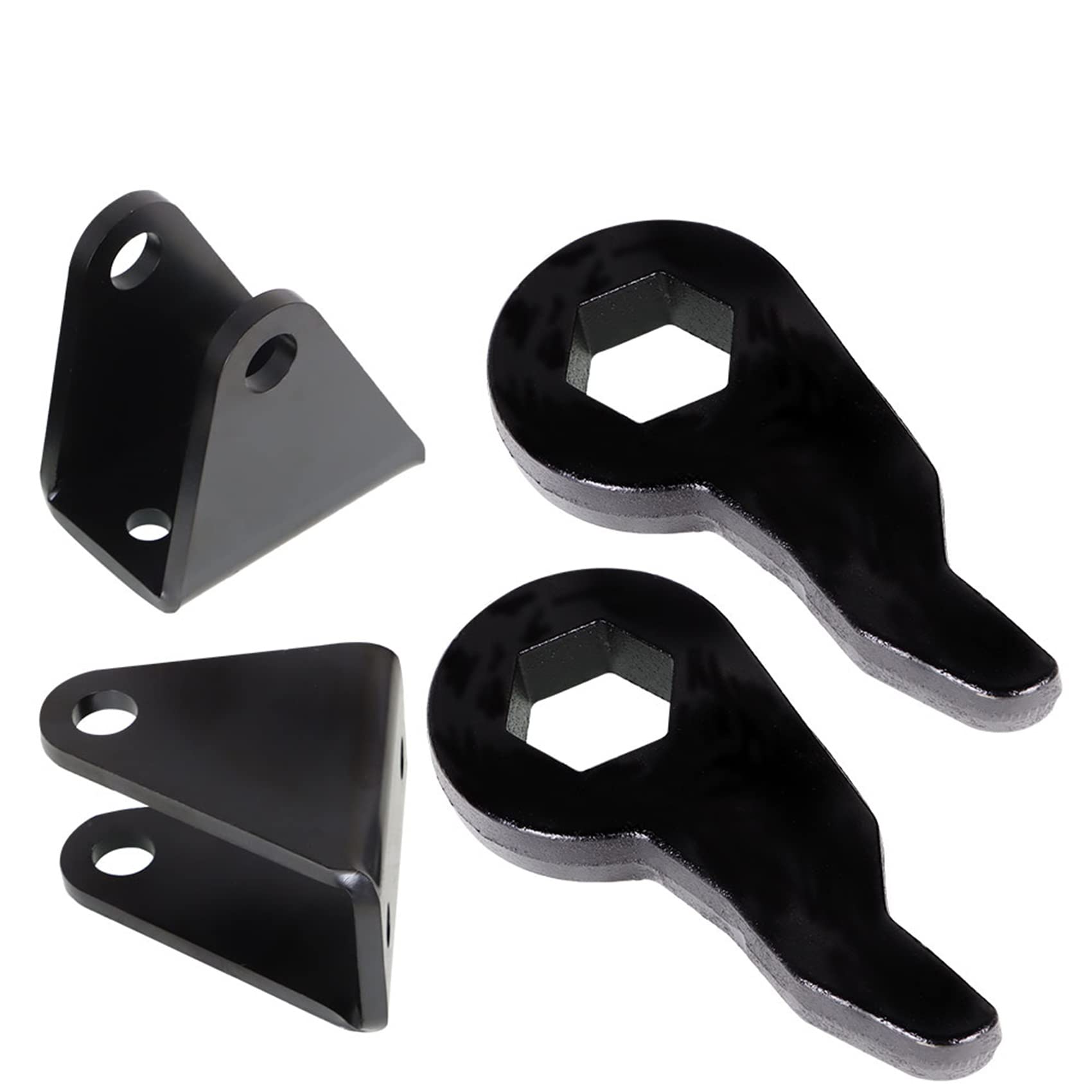 labwork Torsion Bar Keys and Shock Extenders 1-3" Adjustable Suspension Leveling Lift Kit Replacement for Chevy Silverado Avalanche GMC Sierra Yukon