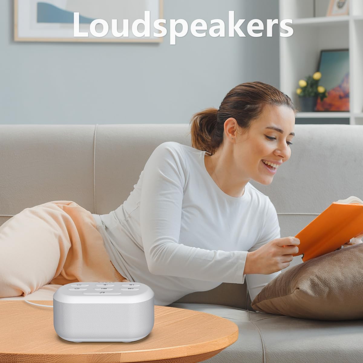 LazyNight Digital Loudspeakers Surround Sound Speaker System Loudspeakers Powerful Sound with Loudspeakers for Home Office