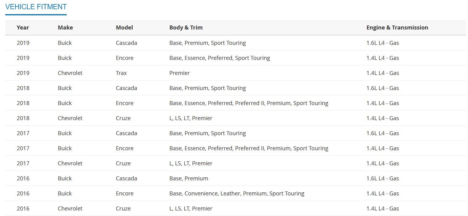 General Motors 12671625 Mass Airflow Sensor