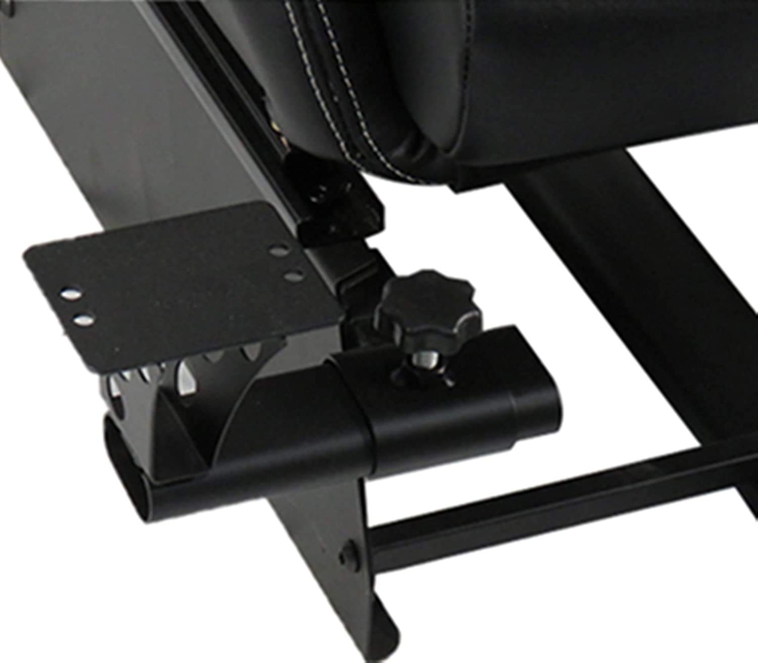 Dshot Racing Wheel Stand with seat Driving Seat Racing Simulator Cockpit Recliner with Gear Shift Mount for PS4, PS3, Xbox One, Xbox 360, Logitech, Thrustmaster