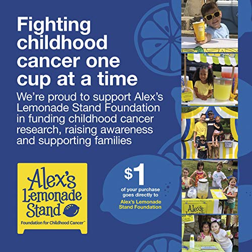 Proctor Silex Alex's Lemonade Stand Electric Citrus Juicer Machine and Squeezer, for Lemons, Limes and Oranges, 34 oz, Includes 2 Reamers & Recipe Book, Yellow, Discontinued