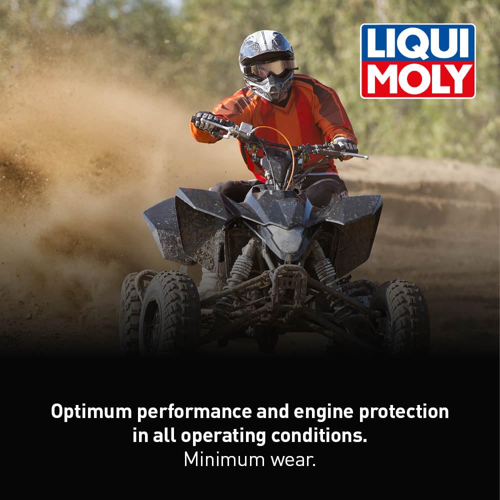 LIQUI MOLY Motorbike 4T SAE 15W-50 Street | 4 L | Motorcycle Fully synthetic engine oil | SKU: 20060