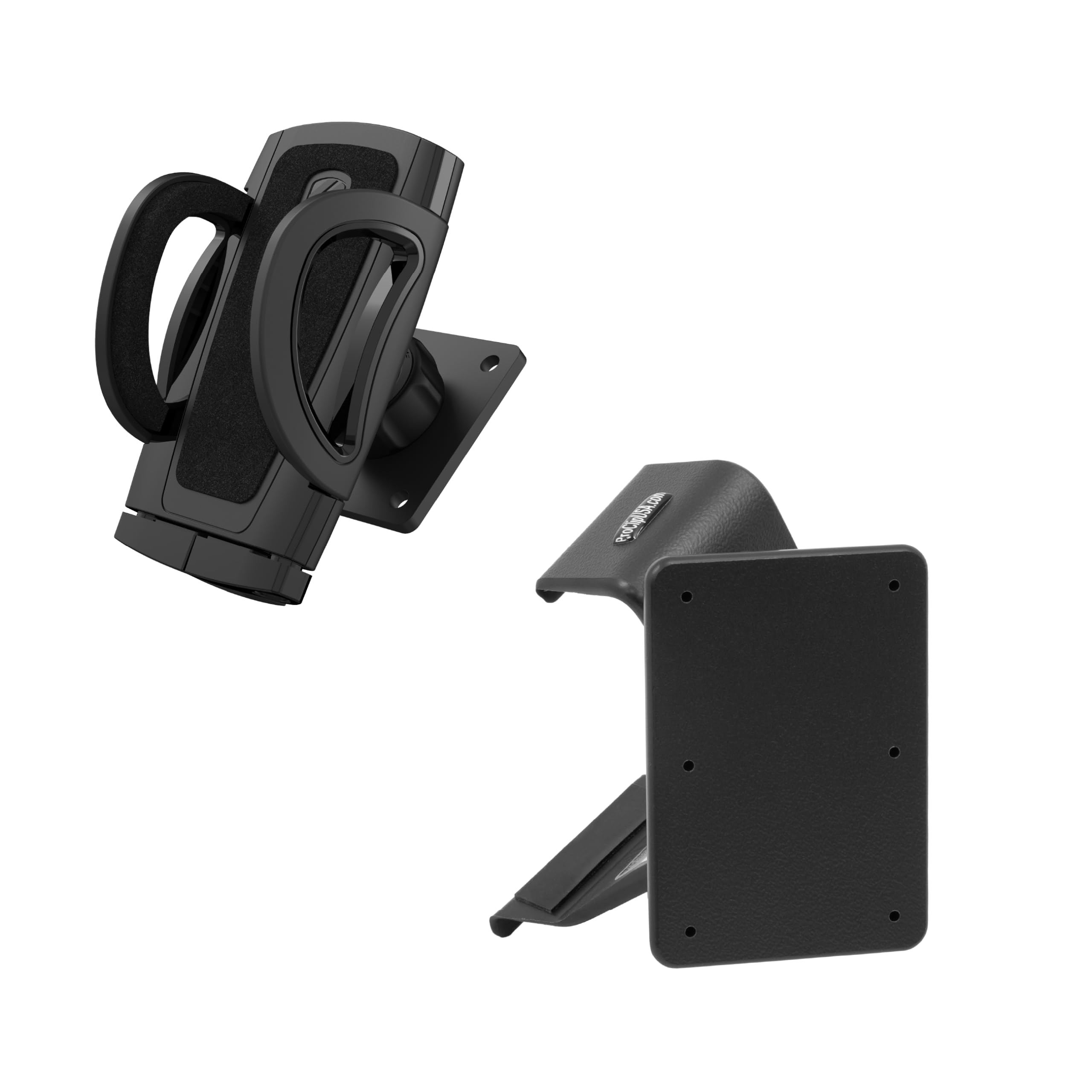 Scosche ProClip Angled Dash Mount Compatible with 2014-2023 J eep Cherokee with StuckUp Universal Phone Mount Bundle