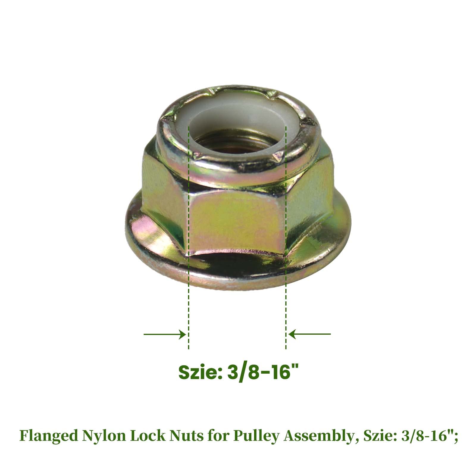 BOSFLAG GX20286 Idler Pulley Replace John Deere GX20286, AM103019, AM32672, Troy-Bilt 1760097 for L100, L105, L107, L108, L110, L111, L118, L120, L130, L1742, L2048 Lawn Tractors