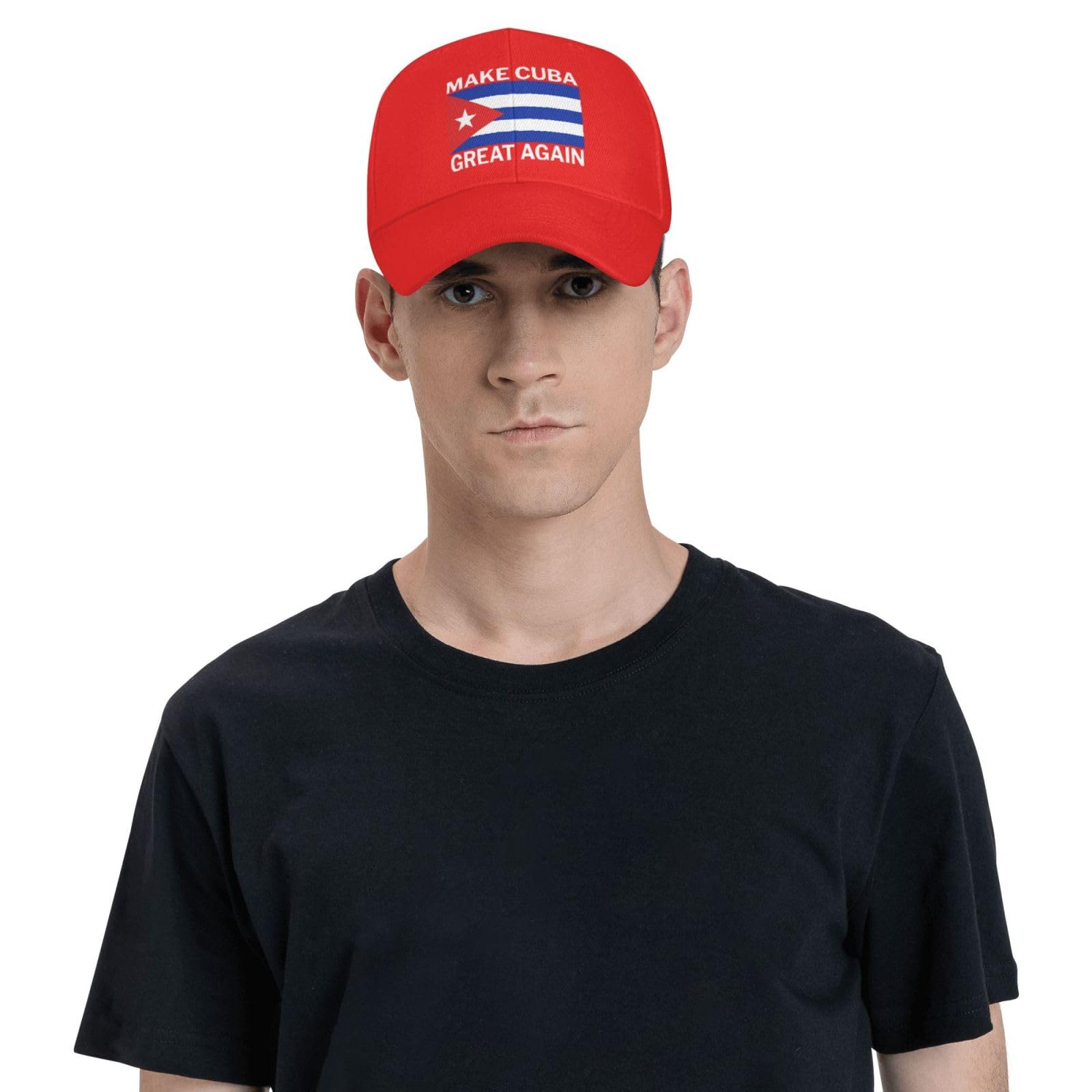 Make Cuba Great Again Sandwich Hat Baseball Cap Red