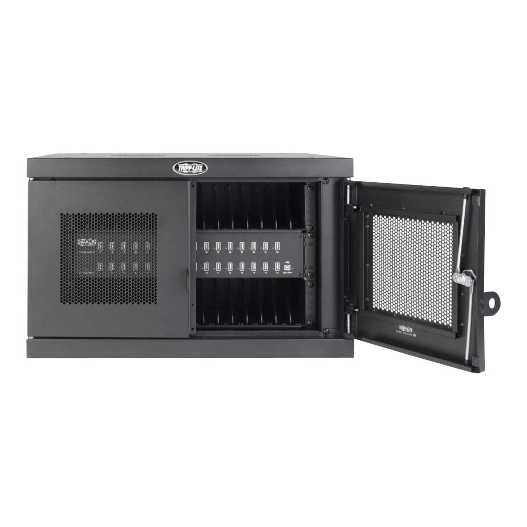 TRIPP LITE 32-Port USB Charging Storage Station Cell Phone Smartphones Sync (CSD32USB)