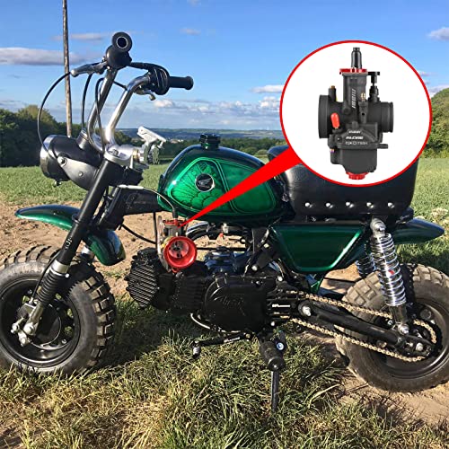 NIBBI Carburetor PWK24mm,fit 125cc—150cc Motorcycle Engine with Carb Jets for DirtBike MiniBike Pit Bike GY6 ATV