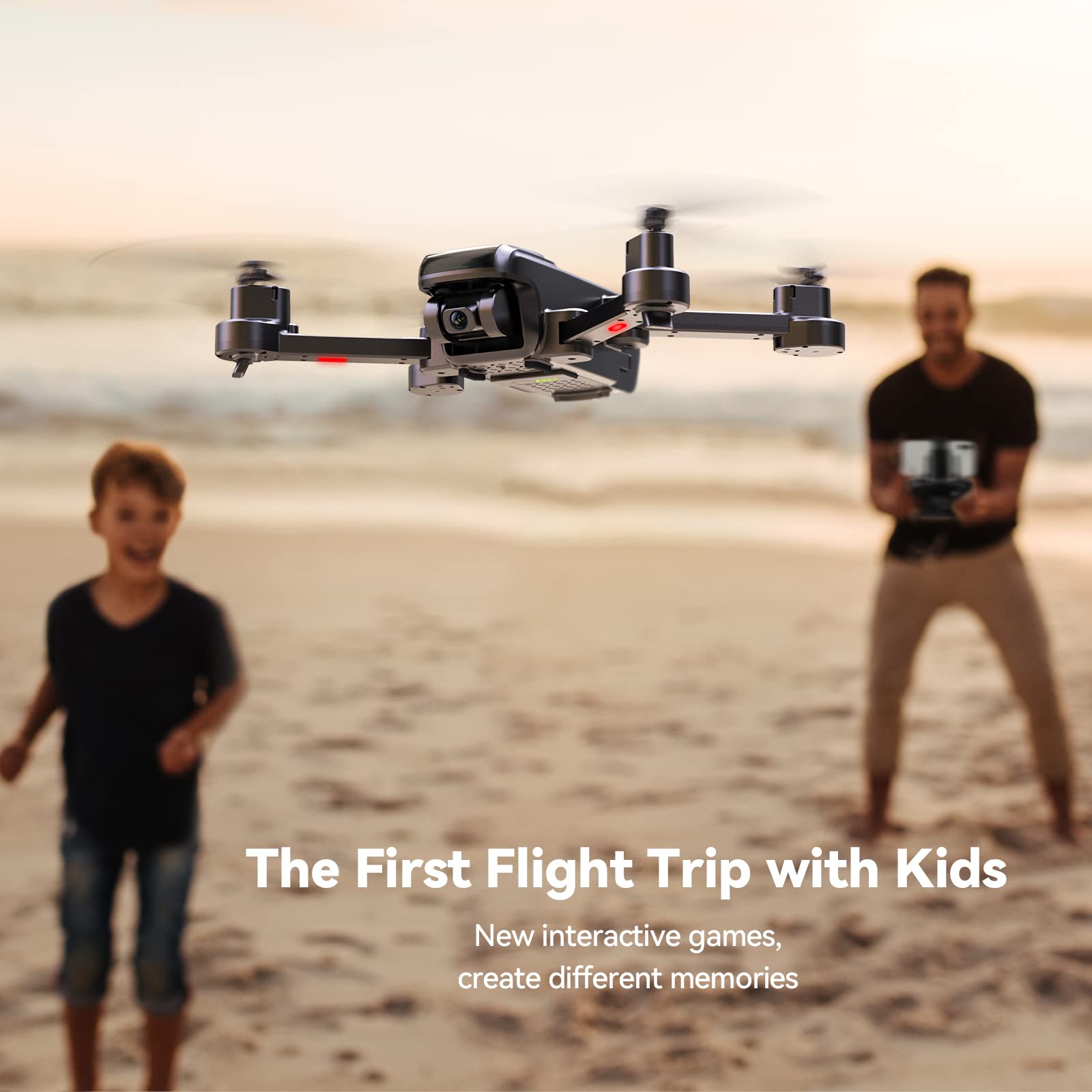 Ruko U11S Drones with Camera for Adults 4k, Built-in Remote ID, 120ยฐ FOV, GPS Auto Return, 40 Mins Flight, 5G Live Transmission, Foldable FPV Drones for Beginners with Follow Me, Circle Fly, Waypoint