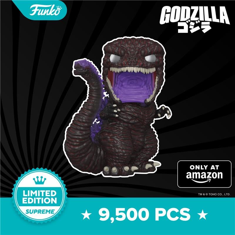 Funko Pop! Supreme LE: Godzilla - Shin Godzilla - Collectable Vinyl Figure - Gift Idea - Official Merchandise - Toys for Kids & Adults - Movies Fans - Model Figure for Collectors and Display