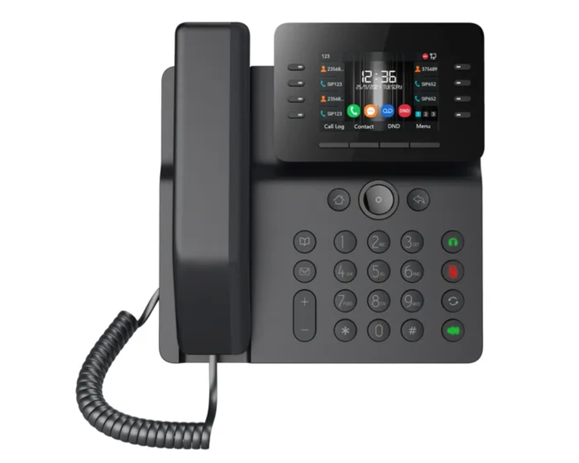 Fanvil V64 Prime Business Phone 12 SIP Lines HD Voice PoE and Dual Gigabit Ports