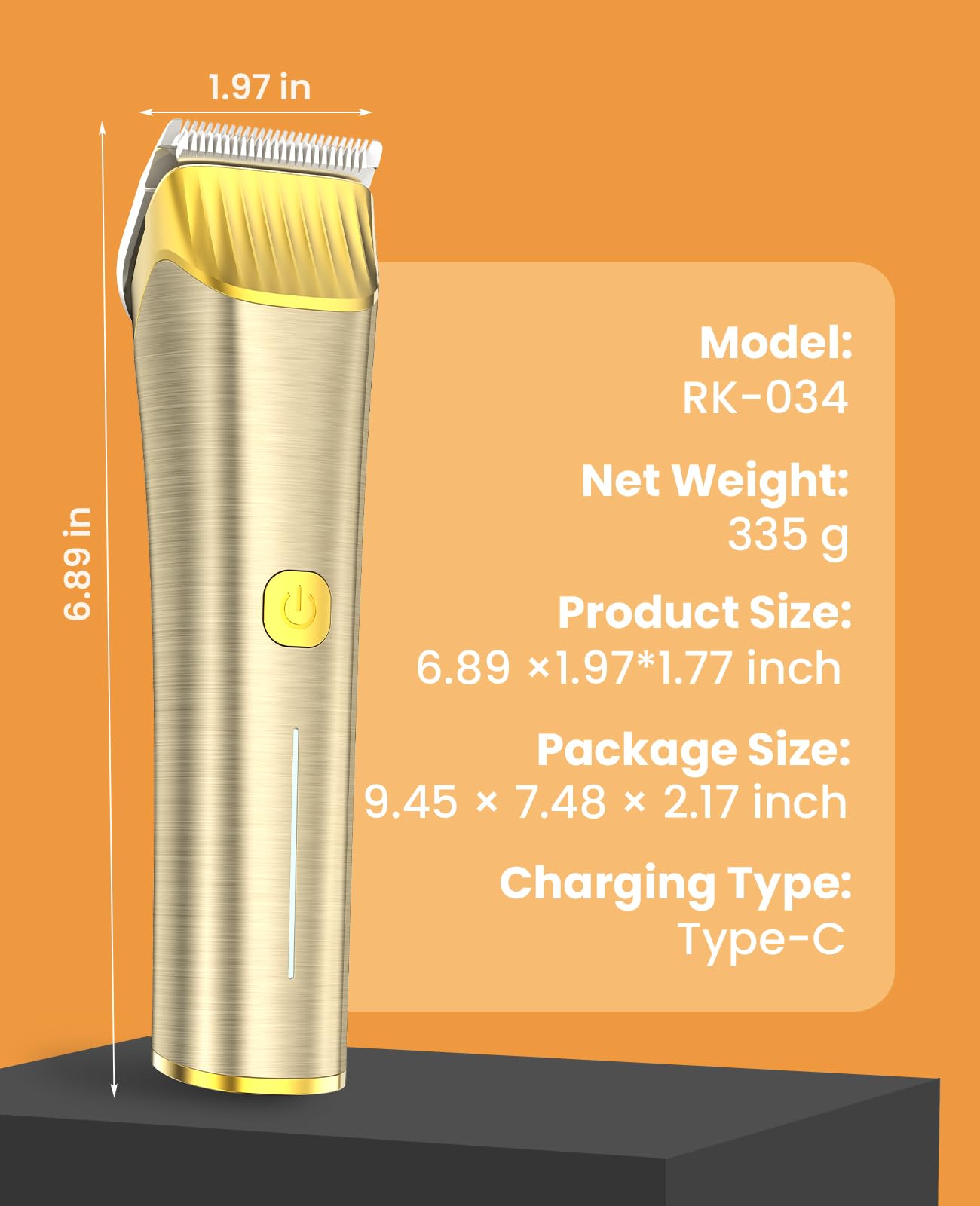 oneisall Dog Clippers for Grooming for Heavy Thick Coat, 2 Speed Low Noise Dog Grooming Kit Rechargeable Cordless Dog Trimmers with Metal Blade for Dogs,Pets