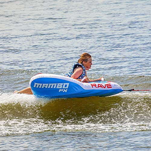 RAVE Sports Mambo Boat Towable Tube - Inflatable Boating Tube for 1-3 Riders