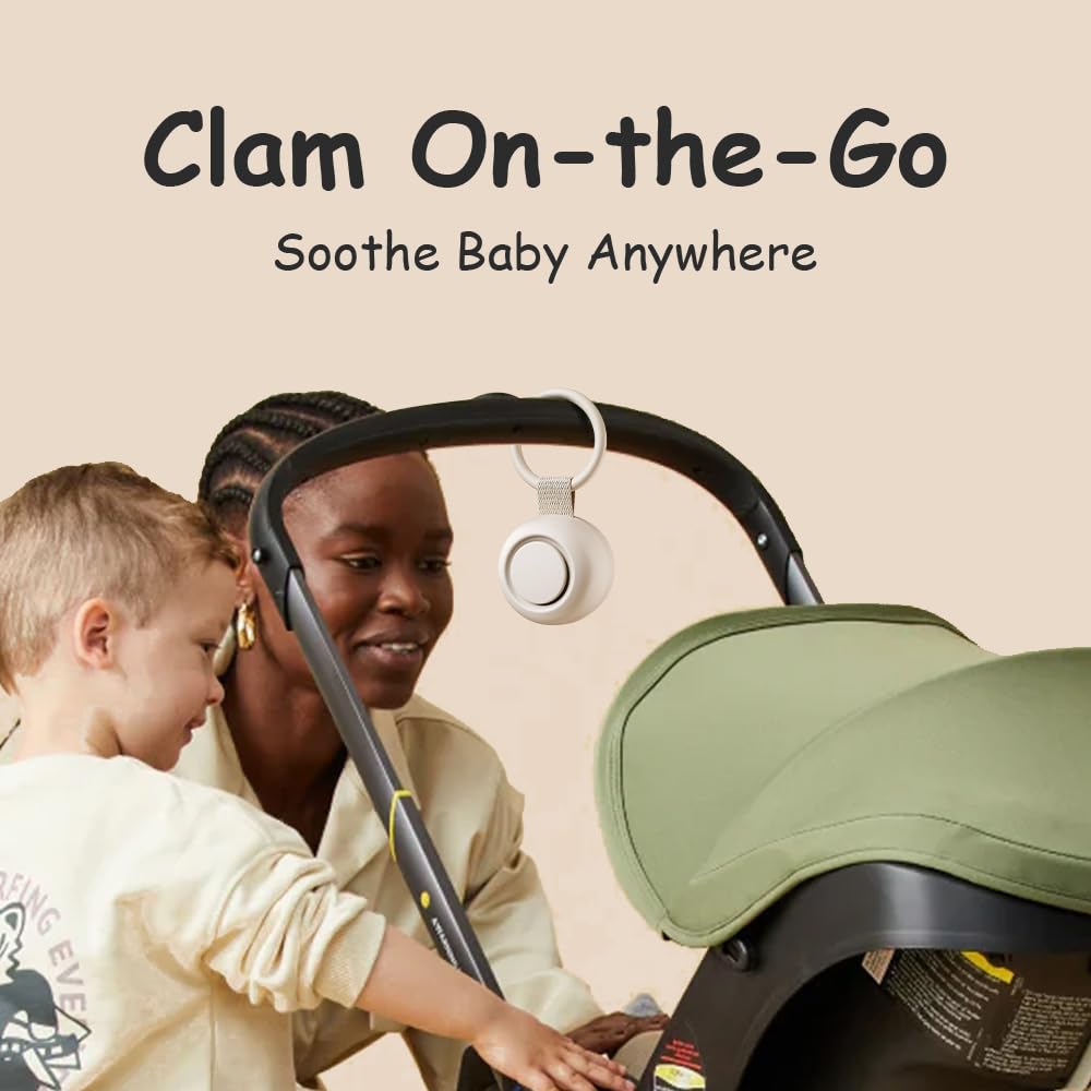 Portable Sound Machine for Baby Kids | White Noise | Sleep Soother | 16 Soothing Sounds | Timer | Memory Function | 30H | Shush | Travel | Registry Gift | Newborn Essentials | Extended Battery Edition