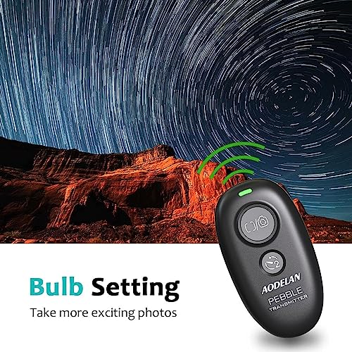 Camera Remote Control Wireless Shutter for Canon EOS RP, R6, ROS RP, Rebel T6, T7, T5, T3, SL2, 5D Mark II, 5d Mark iii, 5d Mark iv, 6D Mark II, 7d Mark ii, 7D Series, 5D Series; for Fujifilm X-T3