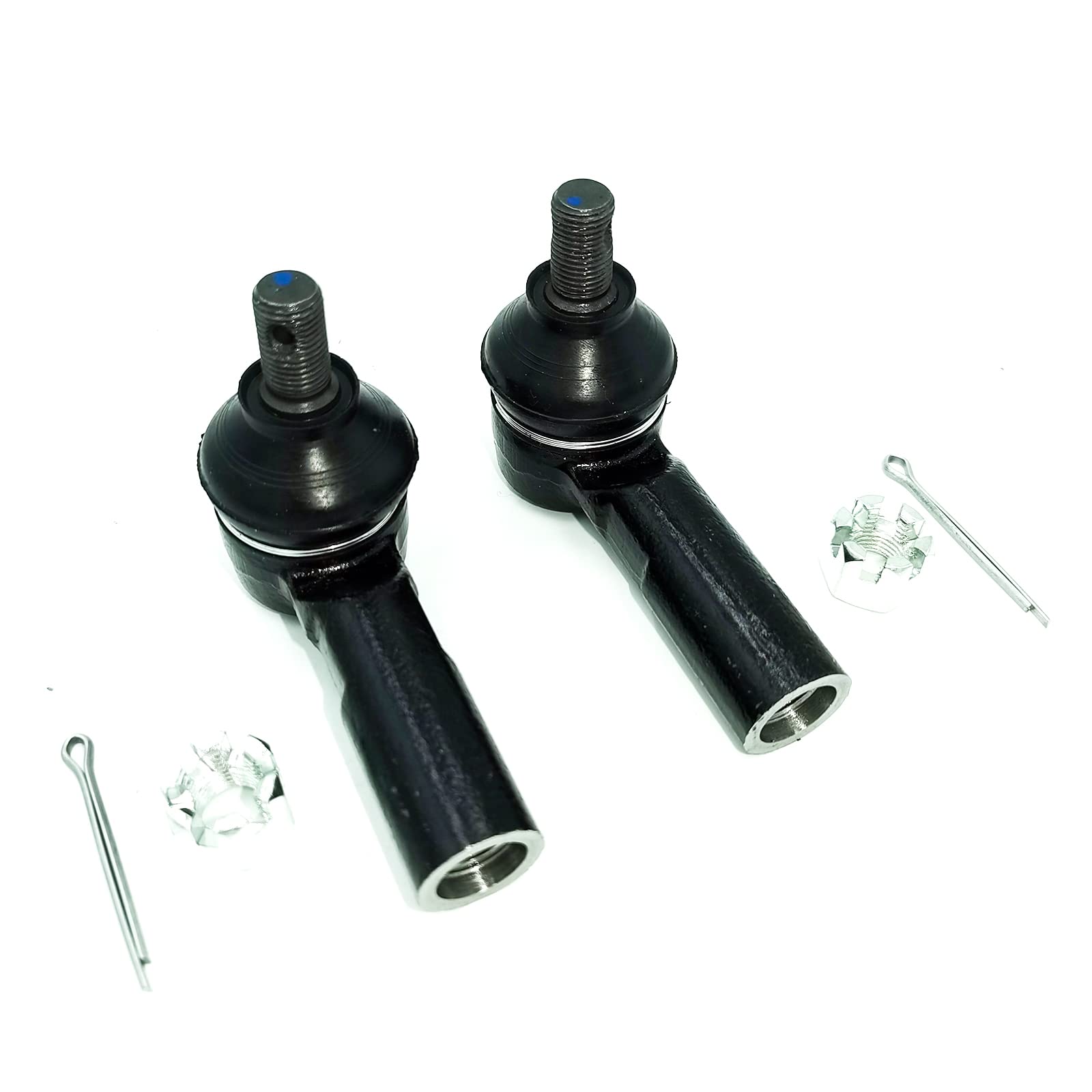 XCPMC Front Outer Tie Rod End 2 Pcs Left & Right|Replacement For 1995-2004 Toyota Tacoma|Replace OE#: ES80309 Black