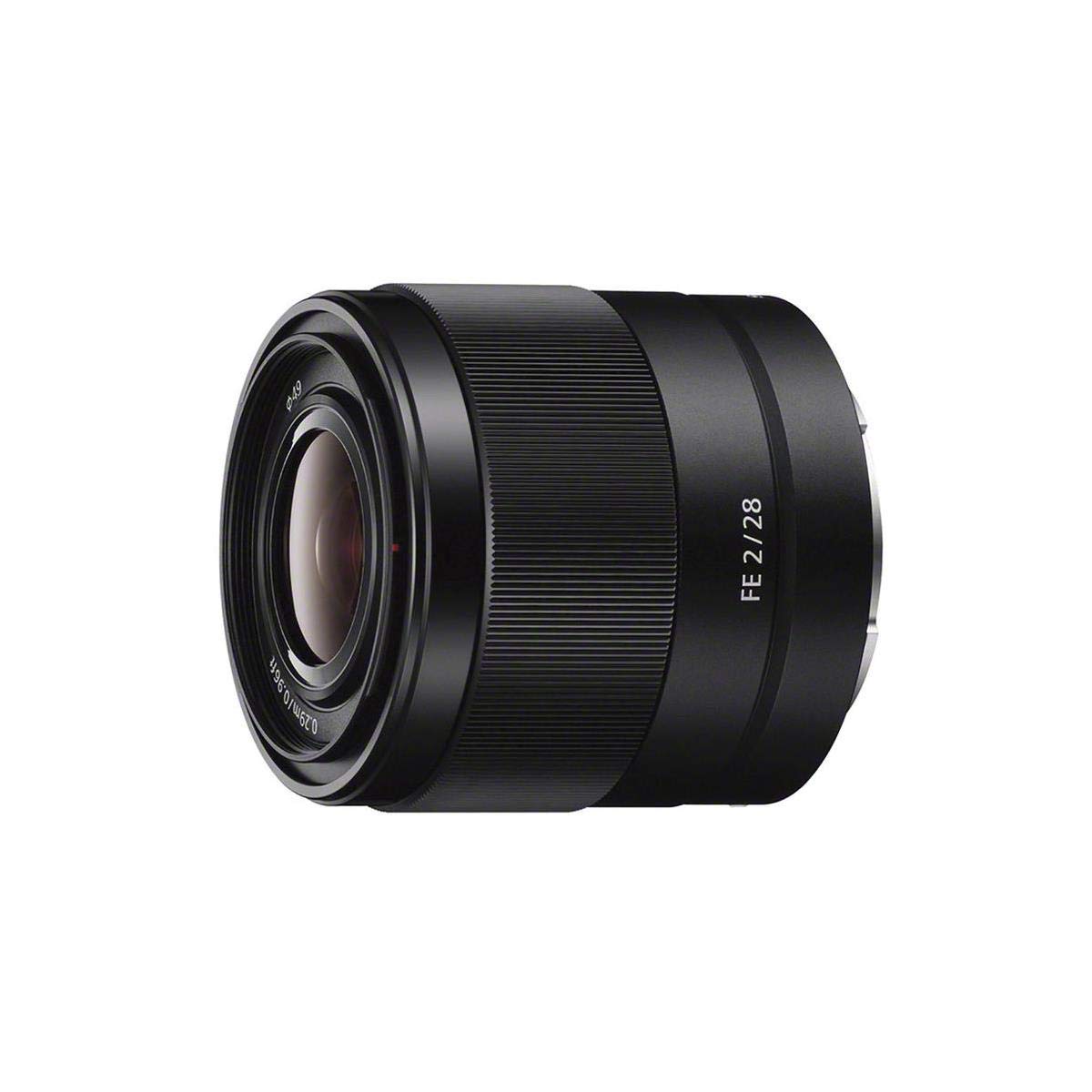 Sony SEL28F20 FE 28mm f/2-22 Standard-Prime Lens for Mirrorless Cameras