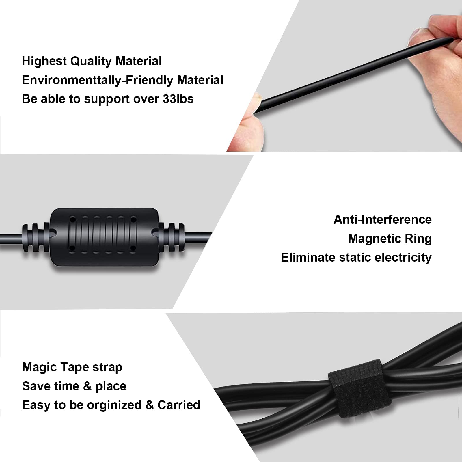 65W Laptop Charger Compatible for HP EliteBook 840 G3 G4 G5 G6 G7 850 G3 820 725 745 755 X360 HP Probook Charger 640 G5 650 G2 430 440 450 G2 G3 G5 Ac Adapter Notebook Power Supply Cord