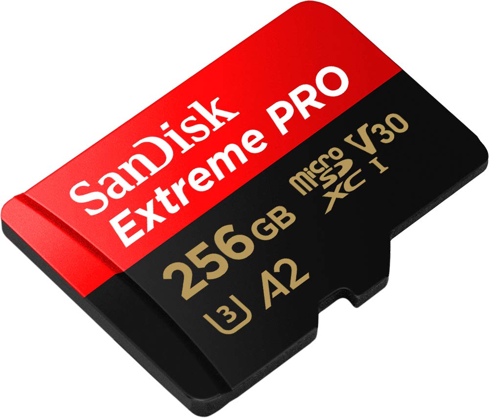SanDisk Extreme PRO 256 GB Class 3/UHS-I (U3) V30 microSDXC