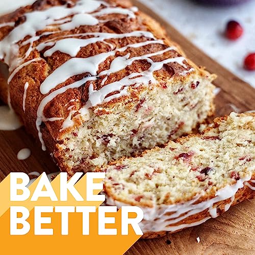 Pompeian Made Easy Bake Olive Oil, Ultra Light Taste, Perfect for Baking Foods such as Brownies and Cakes, American Heart Association Certified, Non-Allergenic, Non-GMO, 16 Fl Oz (Pack of 1)