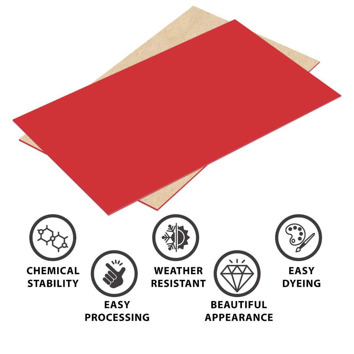 XLNT TECH 20 Pieces & 10 Colors Cast Acrylic Sheets 12" x 20" x 0.118" Opaque (no-Transparent) Plastic Sheet for Crafts, Signs, DIY Projects.