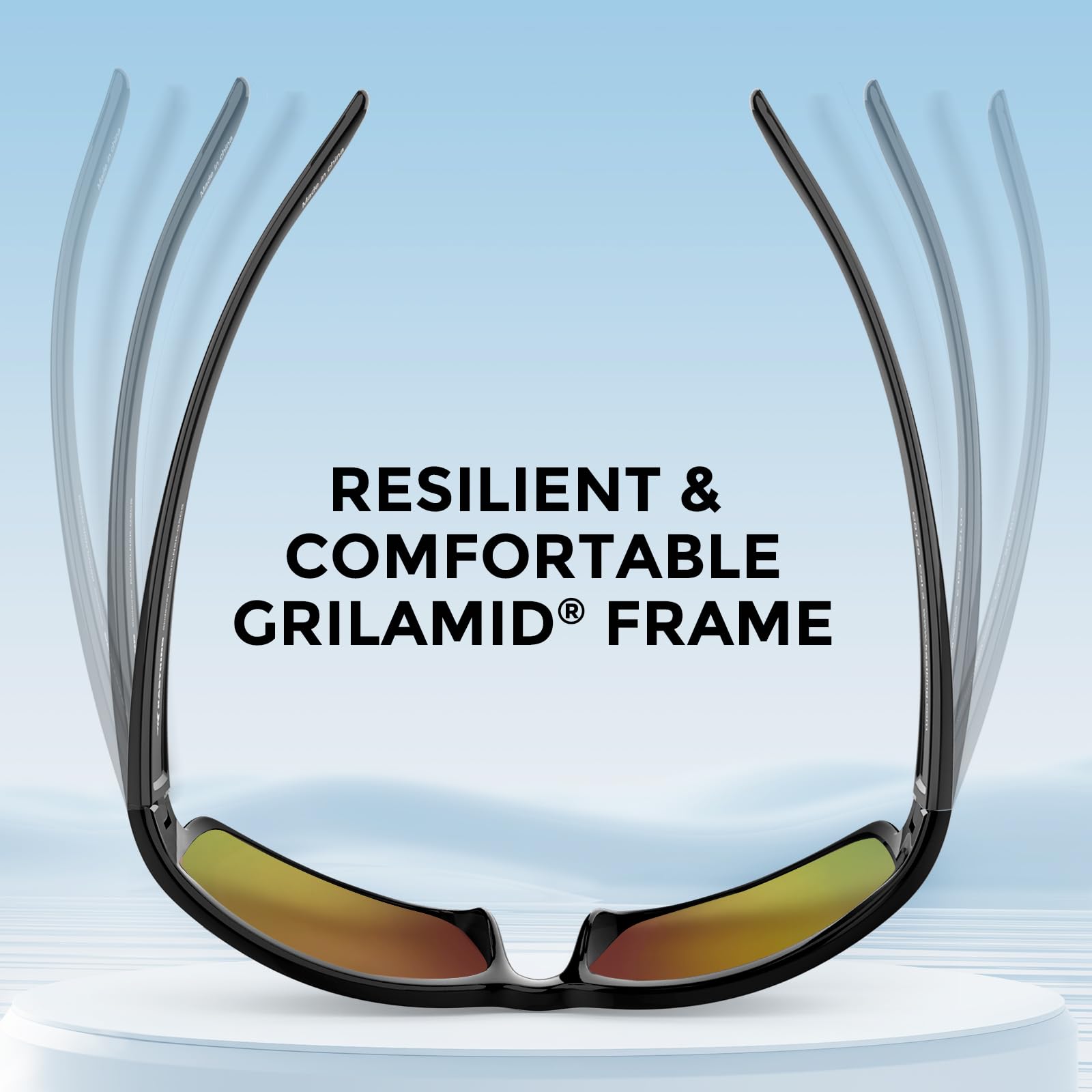 KastKing Skidaway Polarized Sport Sunglasses for Men and Women,Ideal for Driving Fishing Cycling and Running,UV Protection