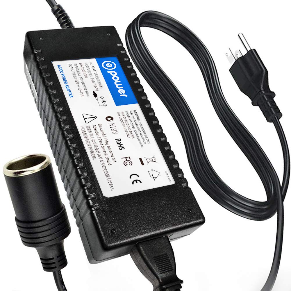 T POWER 12V DC 10A Adapter for Green Mountain Grills Grill Davy Crockett Power Converter Adapter GMG P-1001 Power Wall Cord Charger Supply Cord BBQ Barbecue GMG-ADP10A