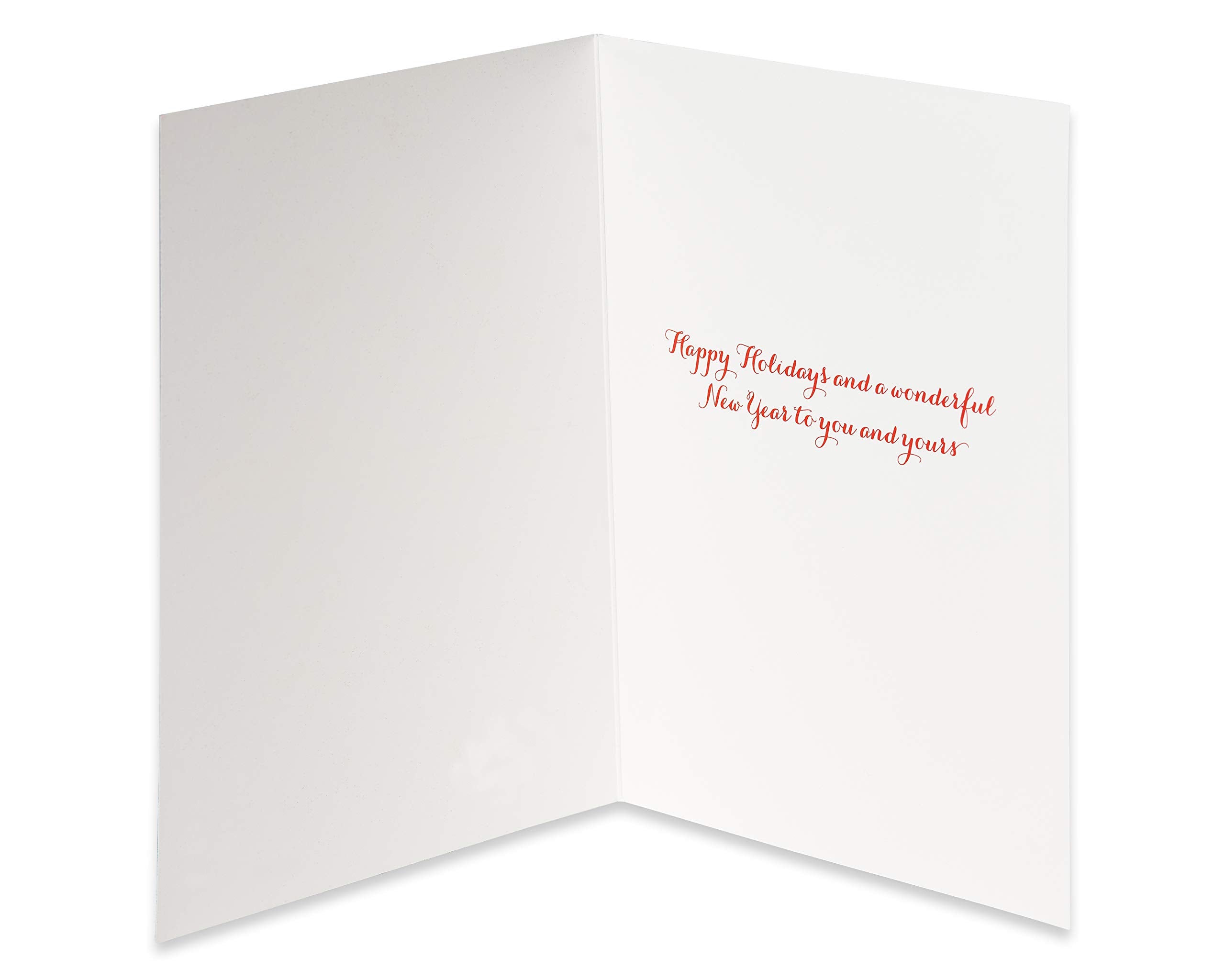 Papyrus Christmas Cards Boxed with Envelopes, To You and Yours, Holiday Tree (14-Count)