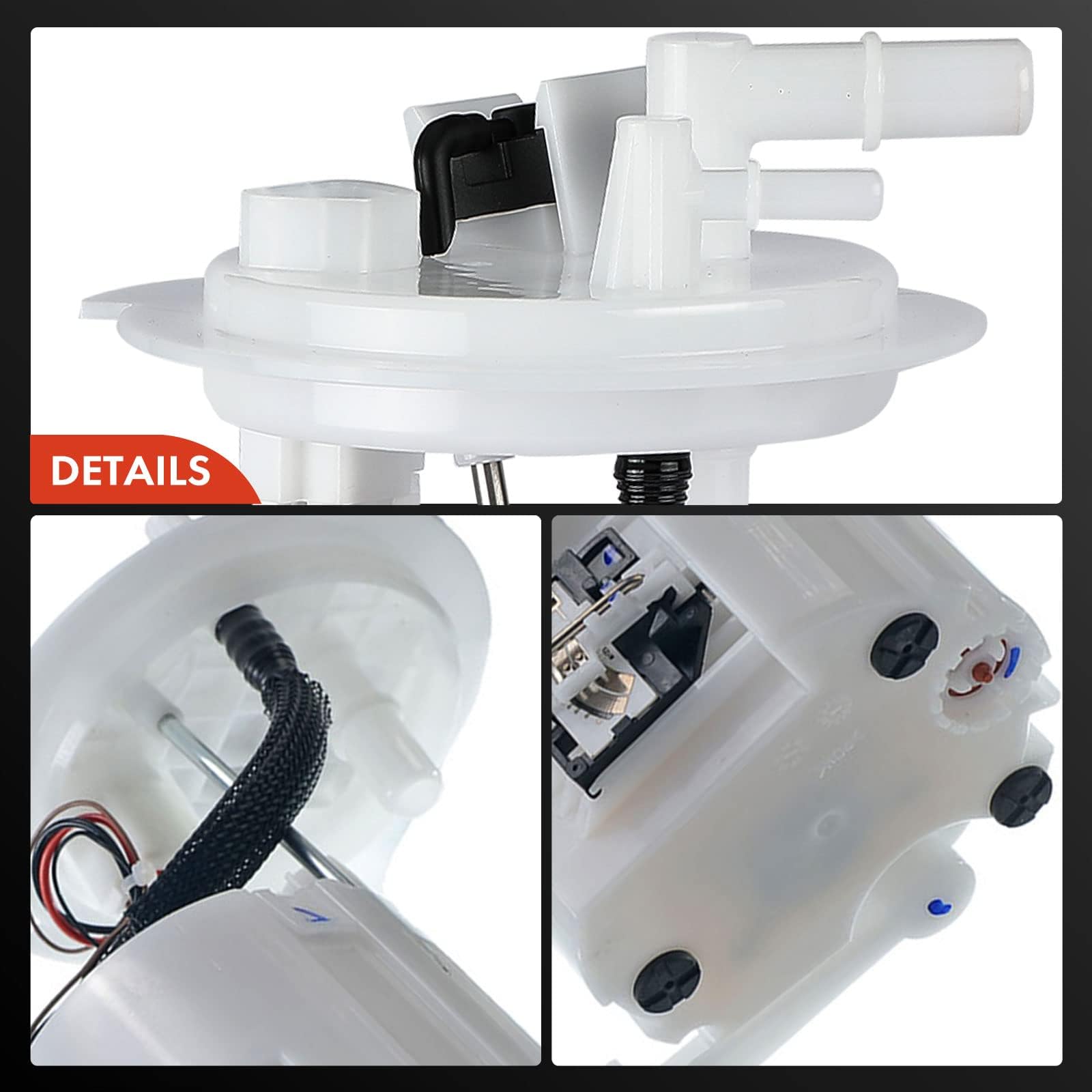 A-Premium Electric Fuel Pump Module Assembly with Pressure Sensor Compatible with Hyundai Sonata 2011-2014 & Kia Optima 2012-2015, L4 2.4L, Gas
