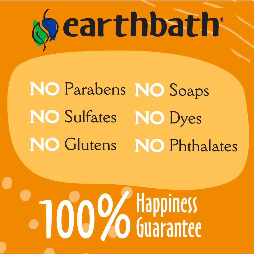Earthbath Deodorizing Dog Shampoo – Best Shampoo for Smelly Dogs, Neutralizes Odors, Made in USA - Mediterranean Magic with Rosemary, 16 oz