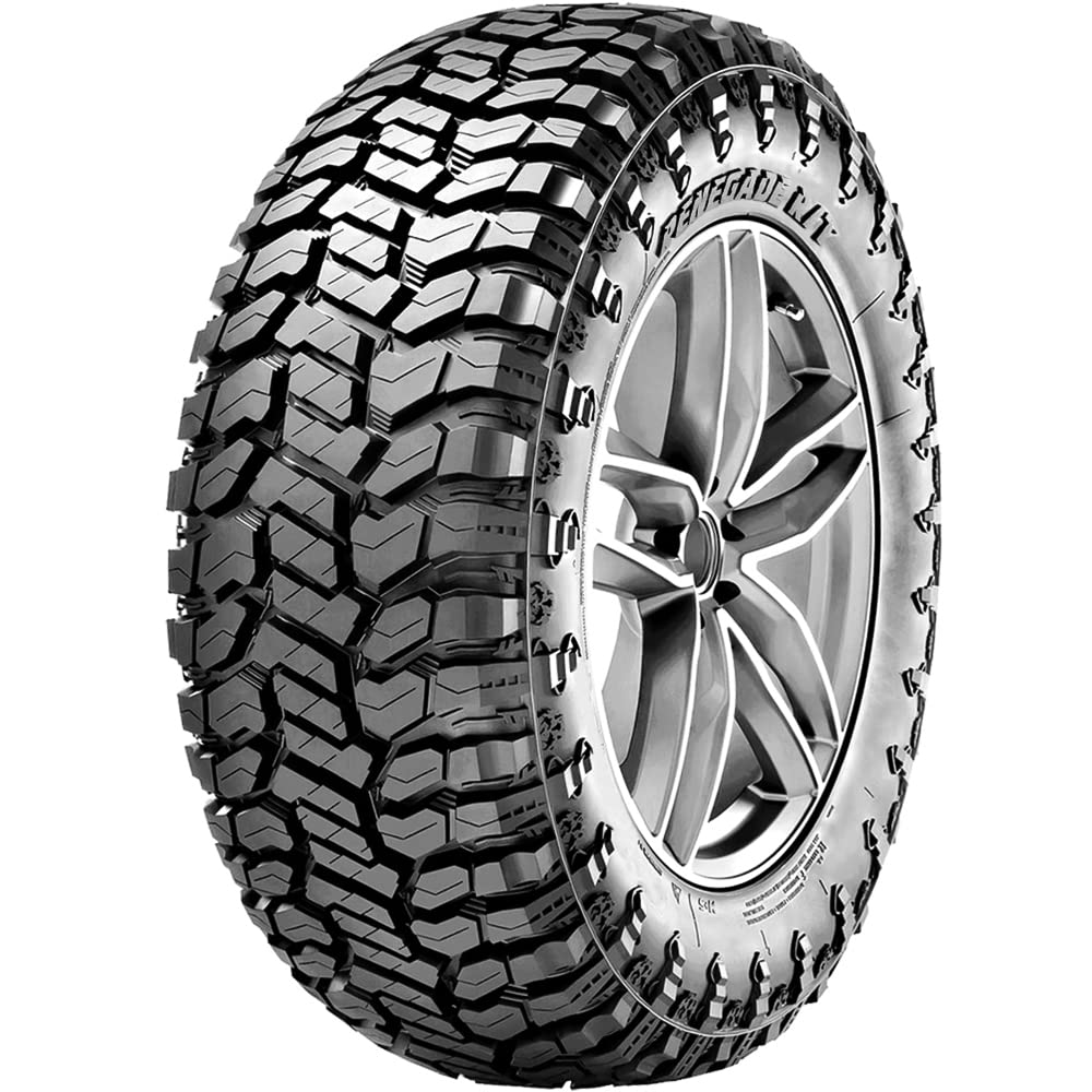 LT35X12.50R17 RADAR RENEGADE R/T 12PLY 121Q M+S 80psi***12PLY******40K+ROAD HAZARD