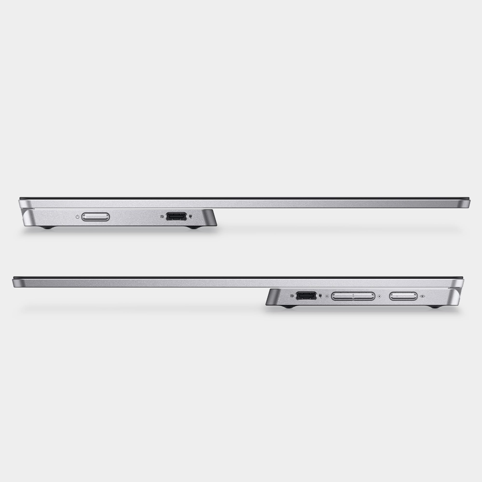 Dell 14 Portable Monitor - P1424H - 14-inch Full HD (1080p) 1920 x 1080, IPS Panel, USB-C connectivity, Comfortview, 3-Year Advanced Exchange Service - Silver