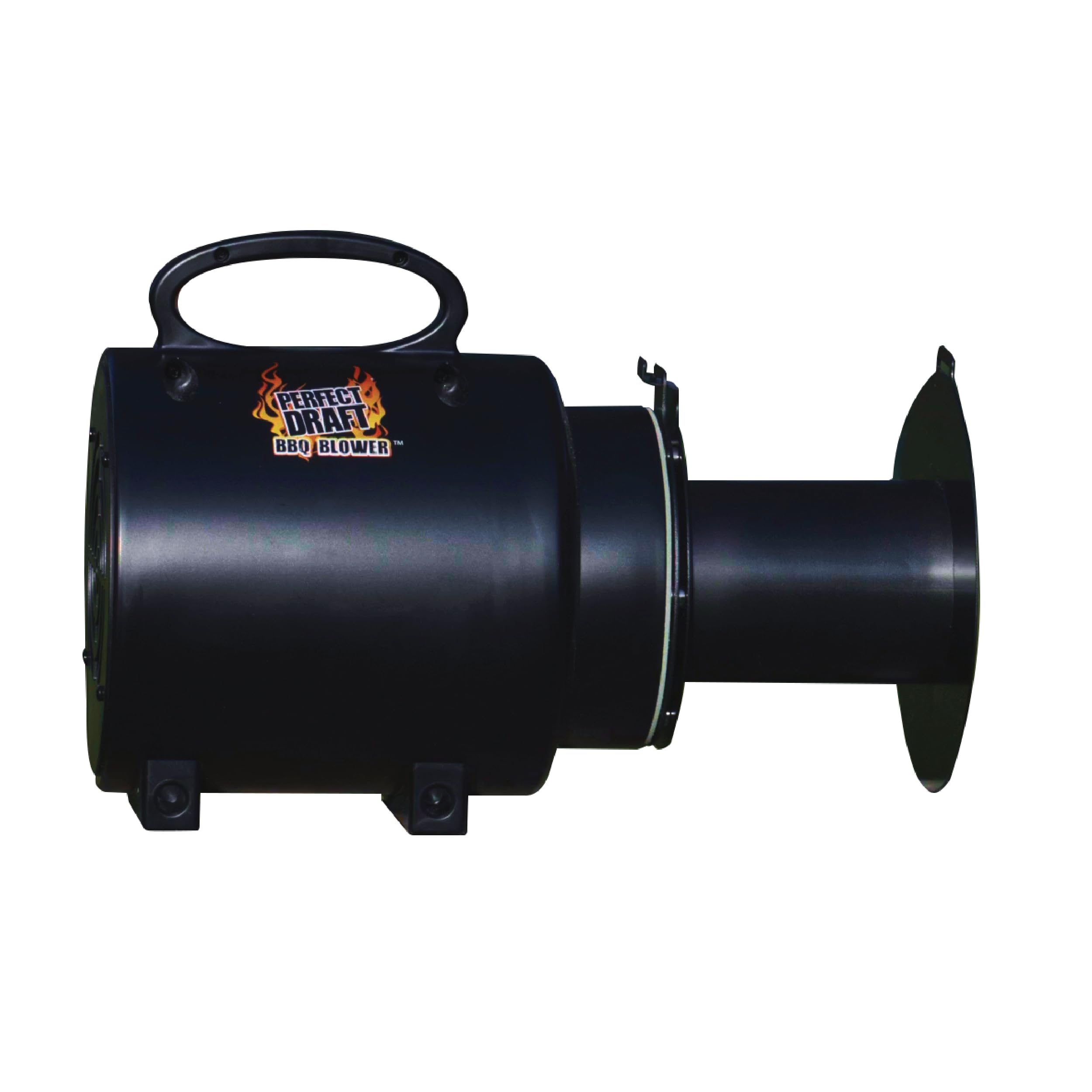 Perfect Draft BBQ Blower 4.0 for Offset Smoker Grill - Designed in Texas, Patented in the USA - Battery Powered BBQ Fan for Outdoor Barbecue