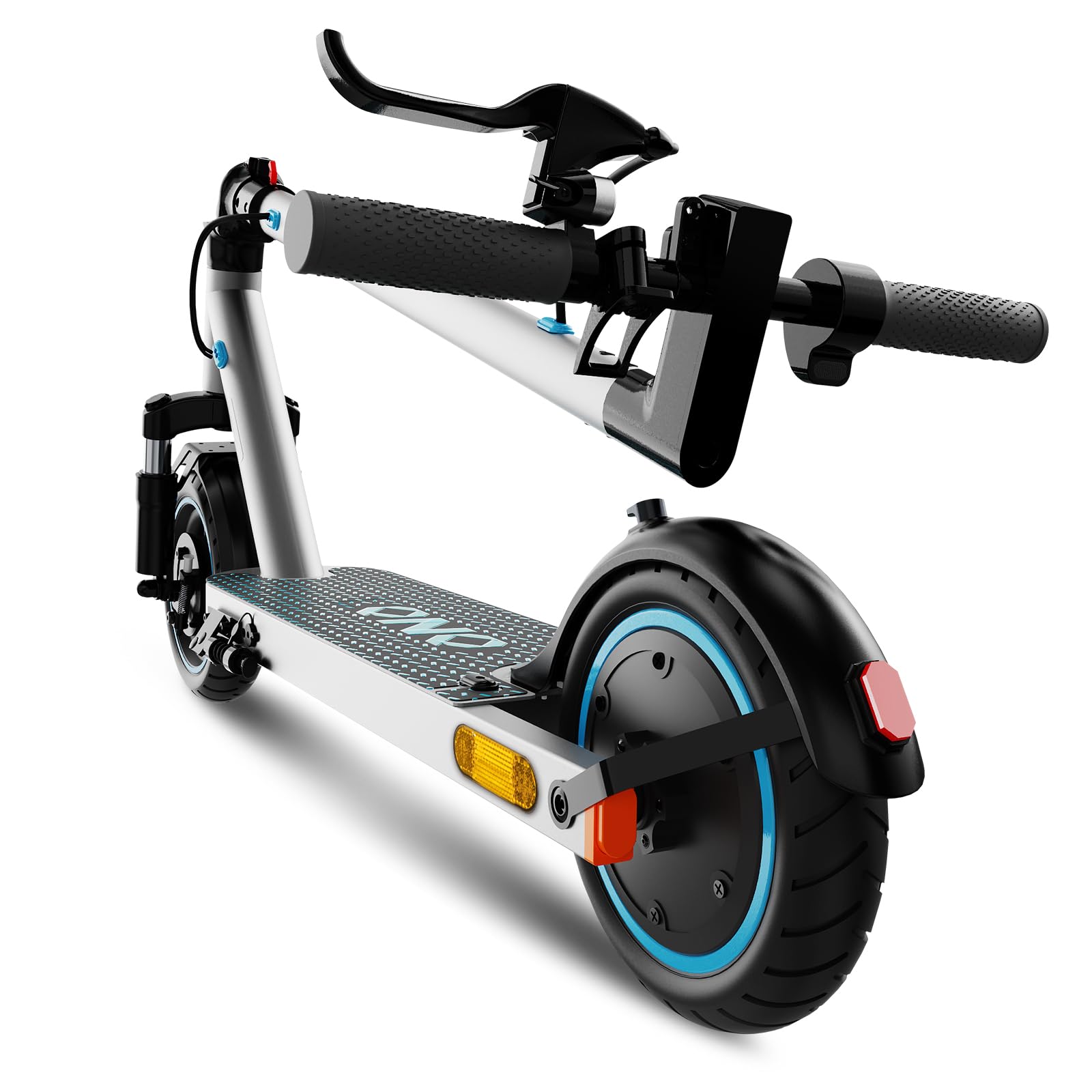 QnQ Electric Scooter, Powerful 500W/1000W Dual Motors, Max20/28/35Miles Long Range, Top Speed 19MPH, 8.5" Tires, E-Scooter for Adults and Teens