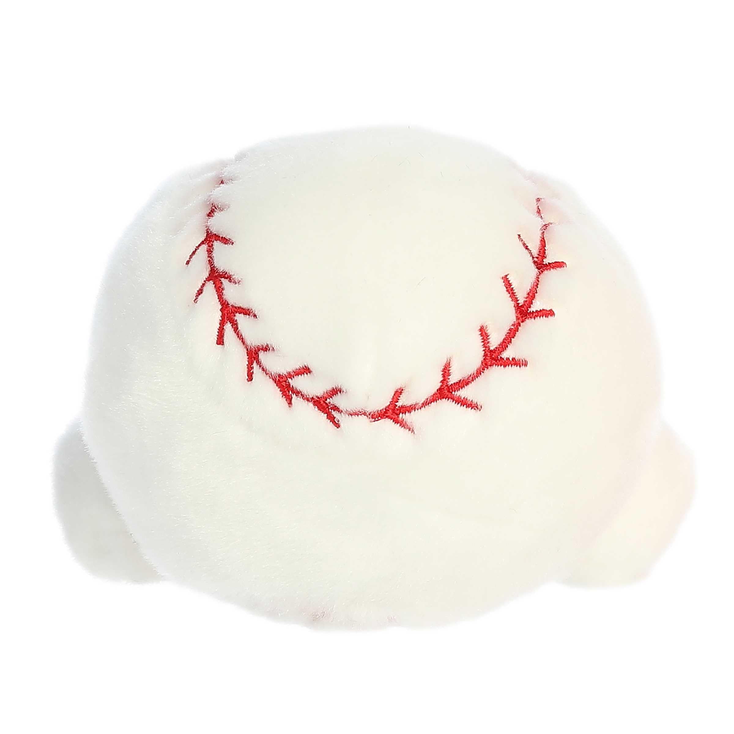 Aurora® Adorable Palm Pals™ Slugger Baseball™ Stuffed Animal - Pocket-Sized Play - Collectable Fun - White 5 Inches