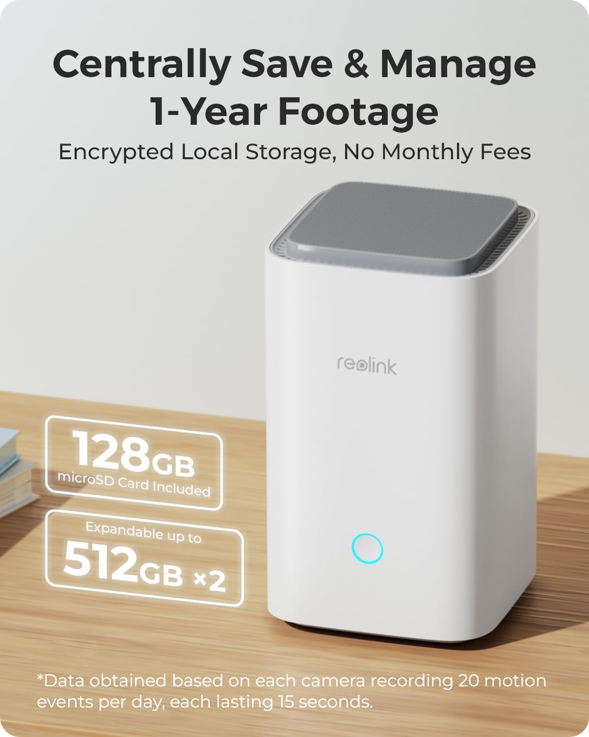 REOLINK 4K Security Cameras Wireless Outdoor System, Encrypted 1 Year Local Storage, Color Night Vision, 2.4/5GHz Wi-Fi, AI Detection, No Monthly Fee, Home Hub with 4X Eco Ultra+Solar Panel