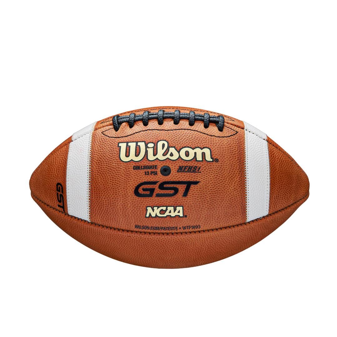 WILSON GST Leather Game Football - Official