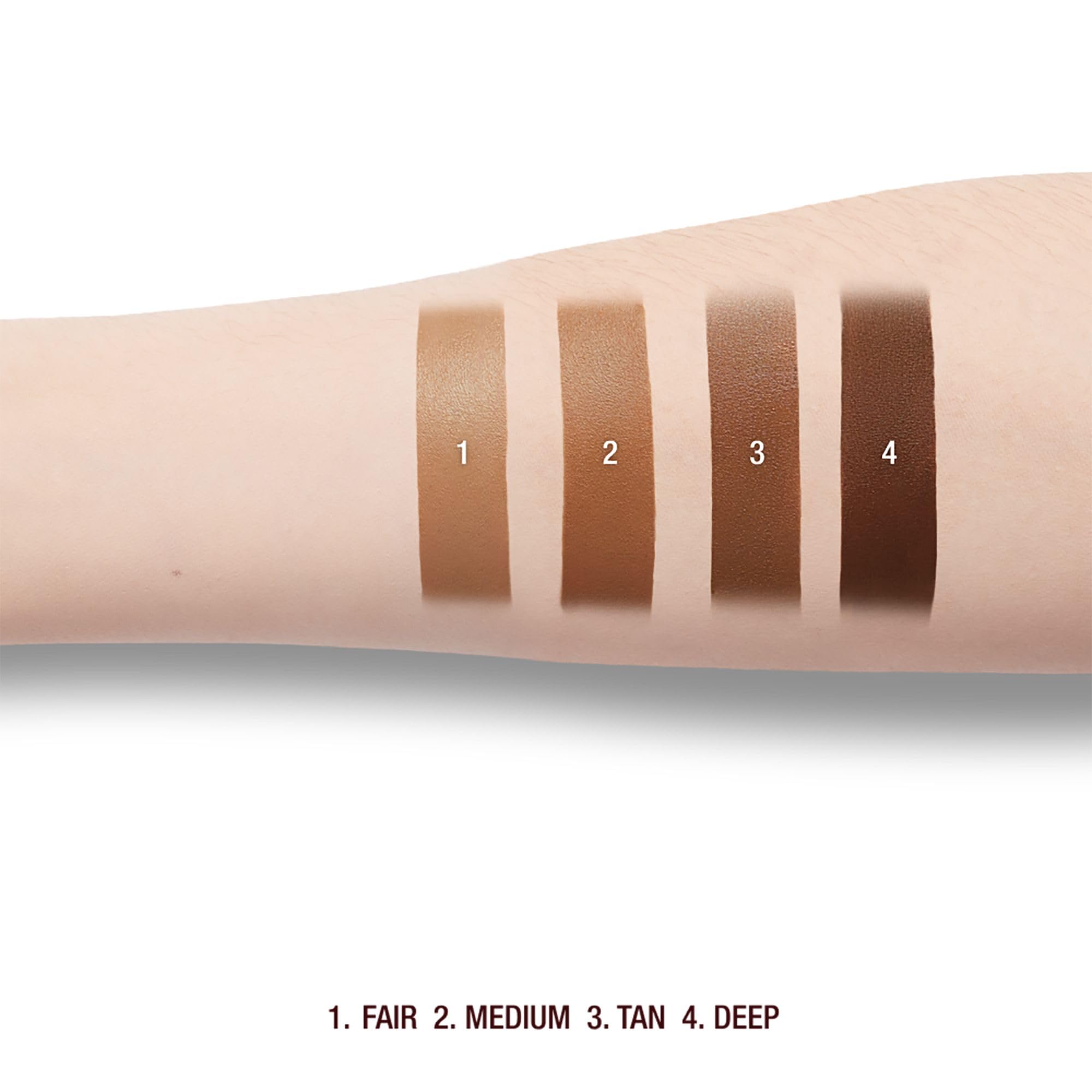 Charlotte Tilbury Beautiful Skin Face Makeup & Body Cream Bronzer - Hydrating Hyaluronic Acid & Pro Vitamin D3 to Blur for a Sun-Kissed Glow - Up to 16Hr Wear, Sweat & Humidity Proof - 2 Medium