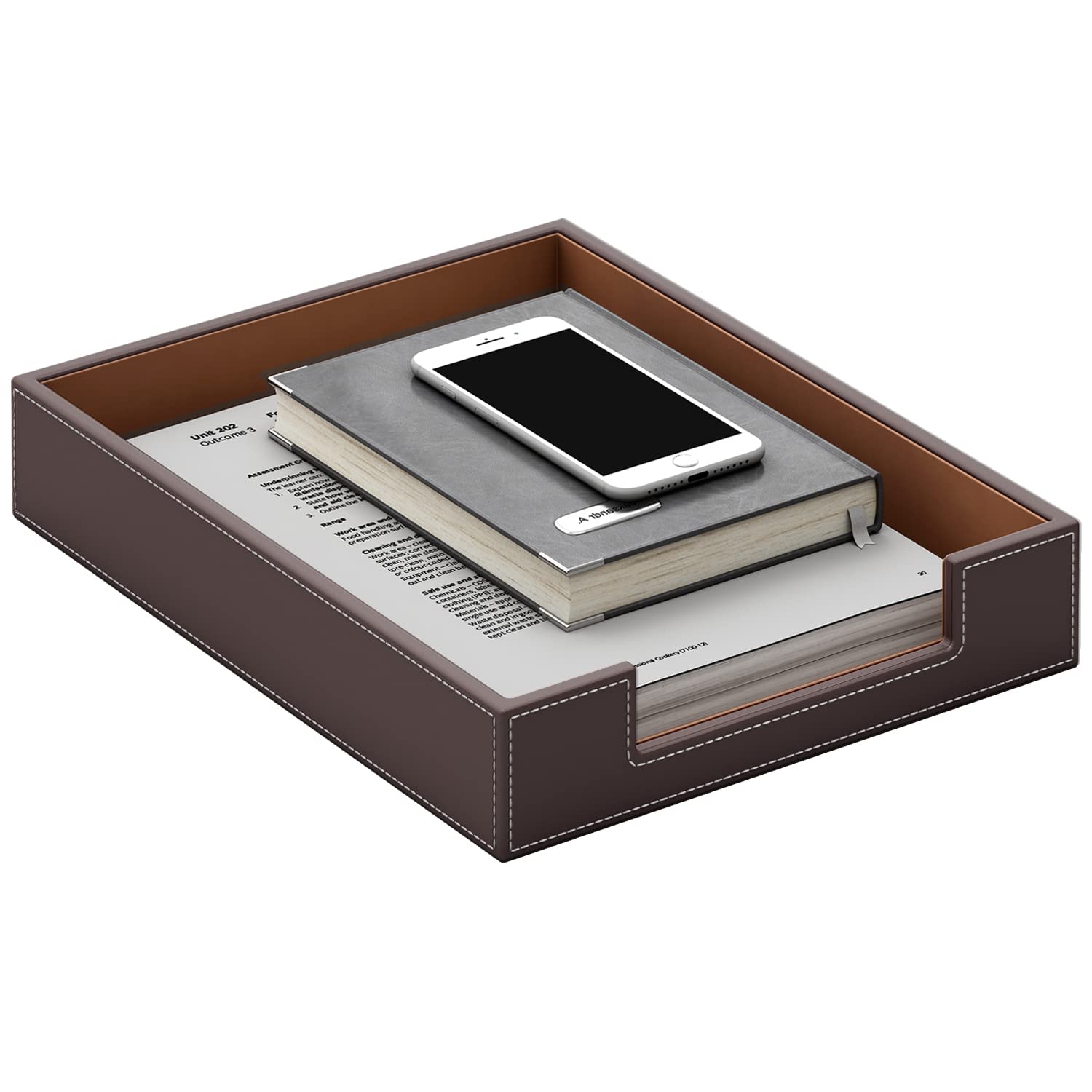 Thipoten Leather Letter Tray