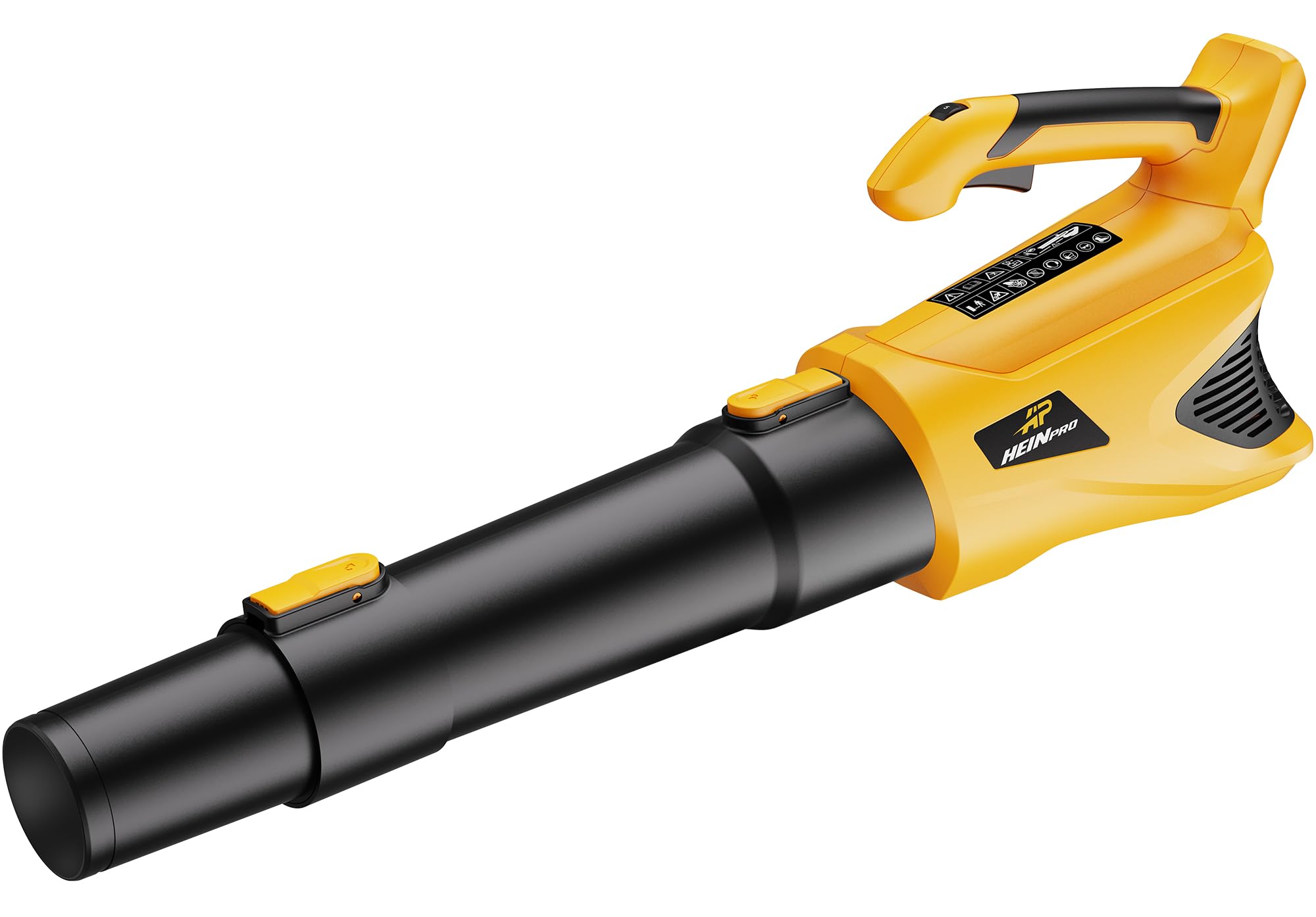 HEINPRO Cordless Leaf Blower Up to 500CFM Compatible with DEWALT 20V Max Battery (No Battery), Electric Leaf Blower Cordless with 5 Speed Modes, Battery Powered Leaf Blowers for Lawn Care, Yard